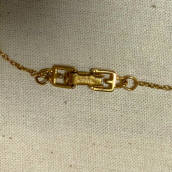 Givenchy Gold Plated Rhinestone-embellished Chain Necklace - Picture 8 of 9